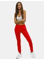 Pantalón de chándal para mujer rojo OZONEE JS/CK01Z