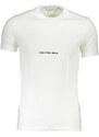 Camiseta Manga Corta Hombre Calvin Klein Blanca
