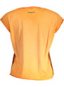 Camiseta Manga Corta Mujer Naranja Desigual