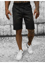 Pantalón corto de hombre negras OZONEE JS/8K1129/3