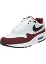 Nike Sportswear Zapatillas deportivas bajas 'Air Max 1' rojo vino / negro / blanco / blanco natural