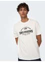 Camiseta Only & Sons Lenny Vintage Print Cloud Dancer