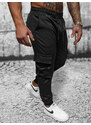 Pantalón de chándal de hombre negras OZONEE JS/8K1118/3