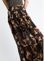 Liu Jo Falda Falda en tejido georgette estampada