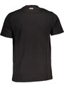 Camiseta Fila Hombre Manga Corta Negro