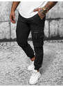 Pantalón chino jogger de hombre negras OZONEE NB/MP0201N