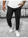Pantalón chino jogger de hombre negras OZONEE NB/MP0201N