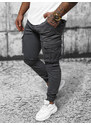Pantalón chino jogger de hombre grafito OZONEE NB/MP0202GS