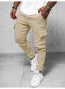 Pantalón chino de hombre beige OZONEE O/1404SP