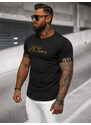Camiseta de hombre negras OZONEE O/T7578