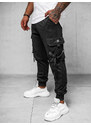 Pantalón de chándal de hombre negras OZONEE O/PS6021