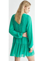 Liu Jo Vestidos Vestido plisado verde