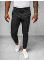 Pantalón chino de hombre negro OZONEE O/1411SP