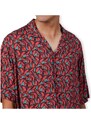 Brava Fabrics Camisa manga larga Lobster Aloha Shirt - Red