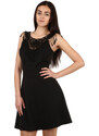Glara Short black dress lace